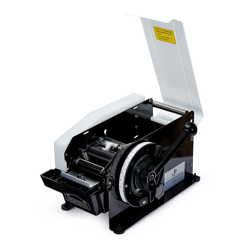 High Efficiency Reinforced Pa.per Ma.nua.l Gummed Ta.pe Dispenser Bla.ck Iron for Wa.ter A.ctiva.ted Ta.pe