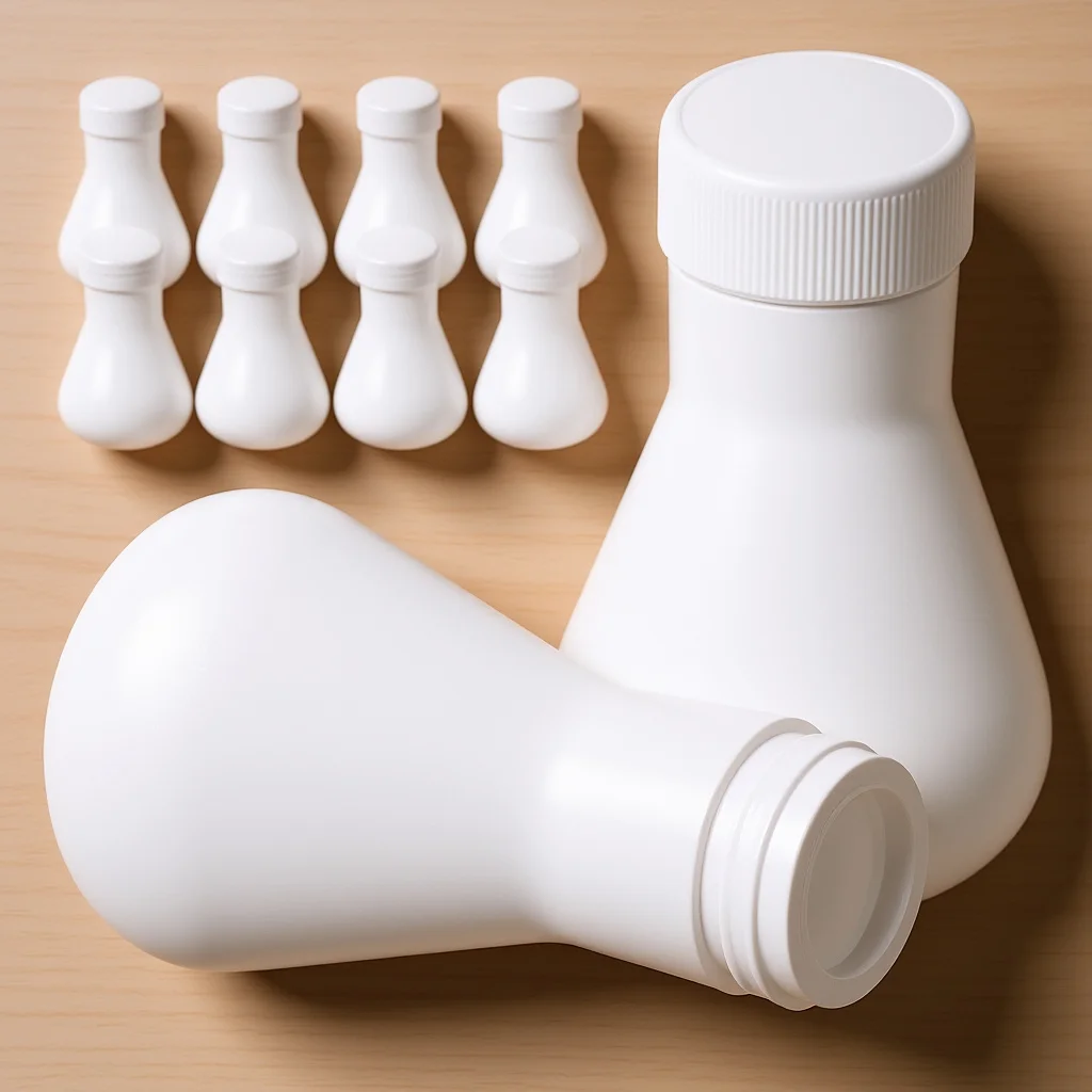 

10pcs 50Ml With Lid Plastic Erlenmeyer Flask For Laboratory Experiment Conical Pp Flask Science Chemistry Research Container