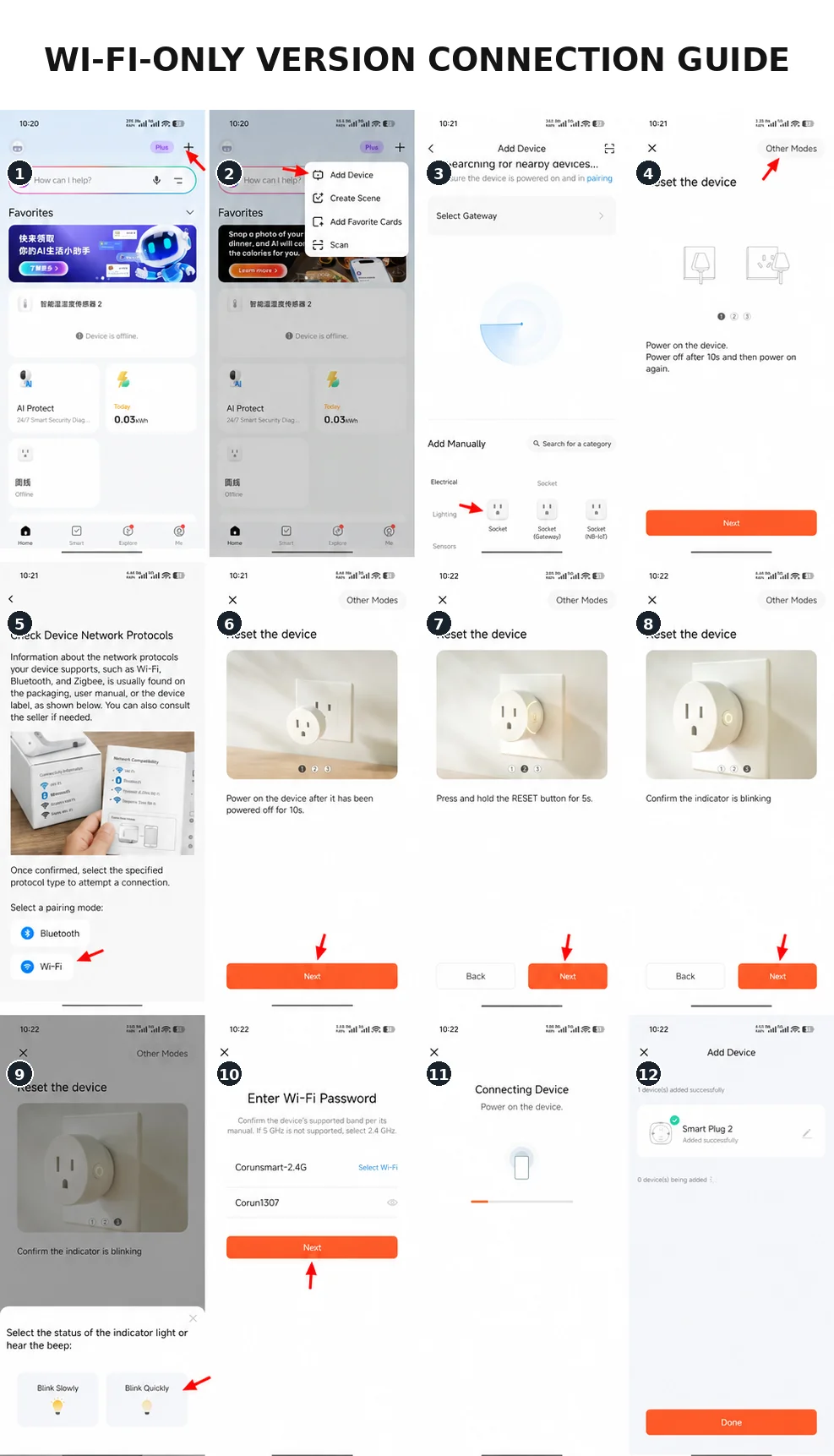 Tuya WiFi Smart-Stecker EU 20A Energiemonitoring Timer-Steckdose App- & Sprachsteuerung Smart Life Kompatibel mit Alexa Google Home – Detail 10