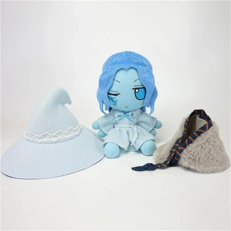 Fumo Ranni muñeco de peluche SmokeThe Snow Witch juguete de peluche suave figura de peluche sombrero extraíble capa regalo para niños Fans cumpleaños Navidad