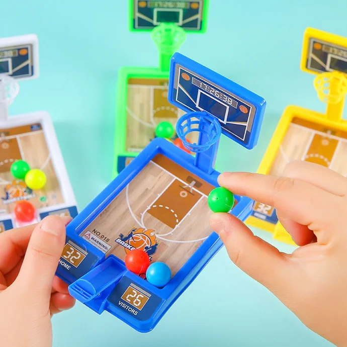 New Shooting Game Machine Mini Basketball Rack Shooting Machine Interaction Indoor Leisure Educational Adult Party Toy