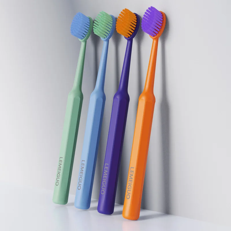 Roman Column Toothbrush High-end Individually Packaged Toothbrush with Soft Bristles