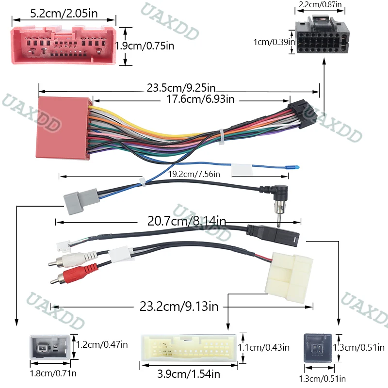 RZC Raise Canbus Box Cable Harness Car FOR Android Frame Kit Panel Mazda 3 6 Axela CX 4 5 CX-5 CX-9 BT50 CX-7 Wire Line Decoder
