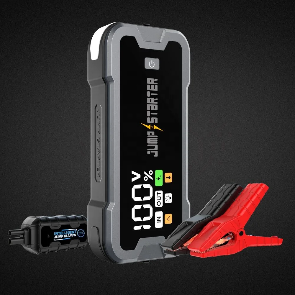 

SXLL Wireless Car Portable Starter Power Bank Cable Device Multifunctional Jump Starter 4000A Portable Car Battery Jump Starter