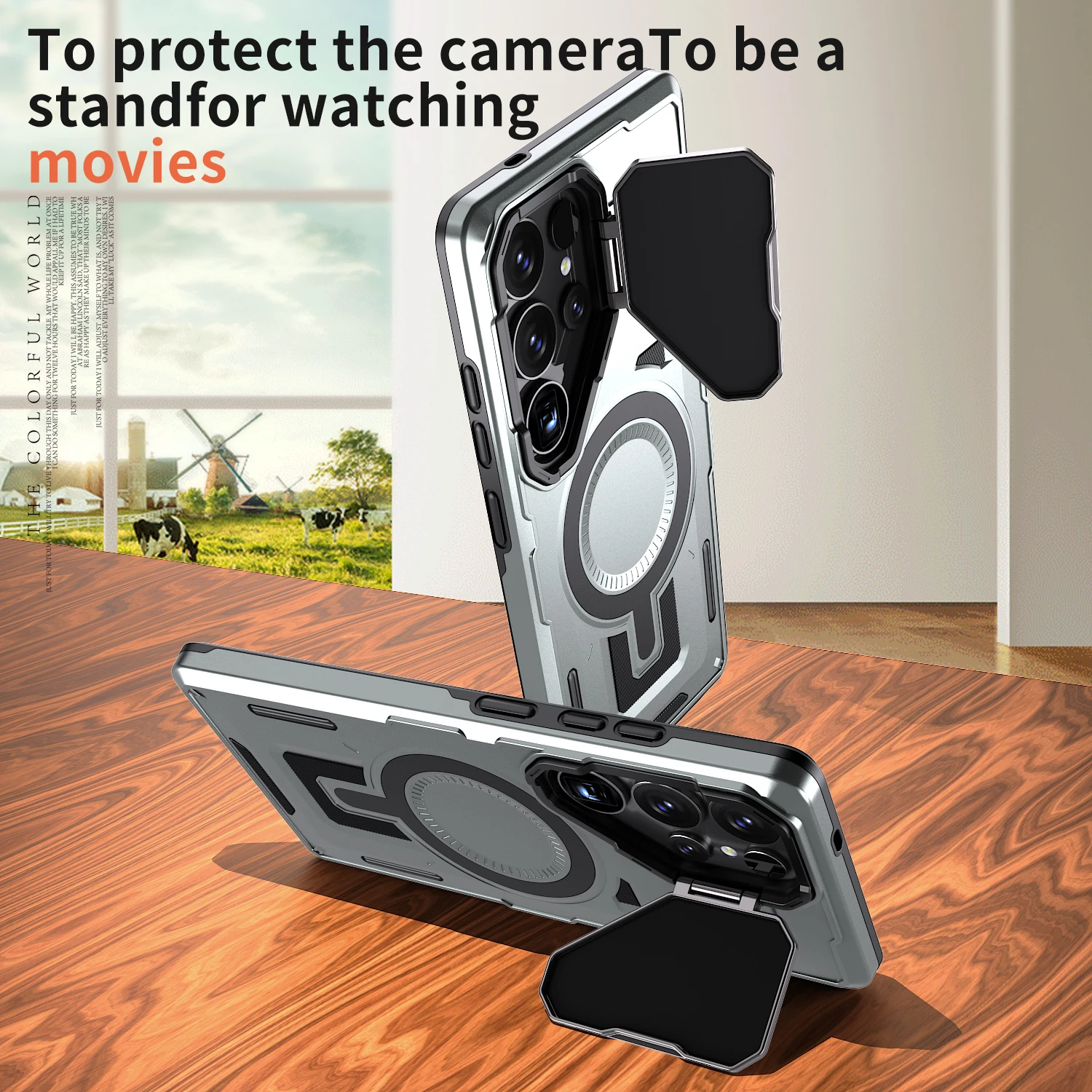 Shockproof Armor Case For Samsung Galaxy S26 Ultra S26 Plus S26 For Magsafe Wireless Charging Camera Protection Cover Funda - view 6