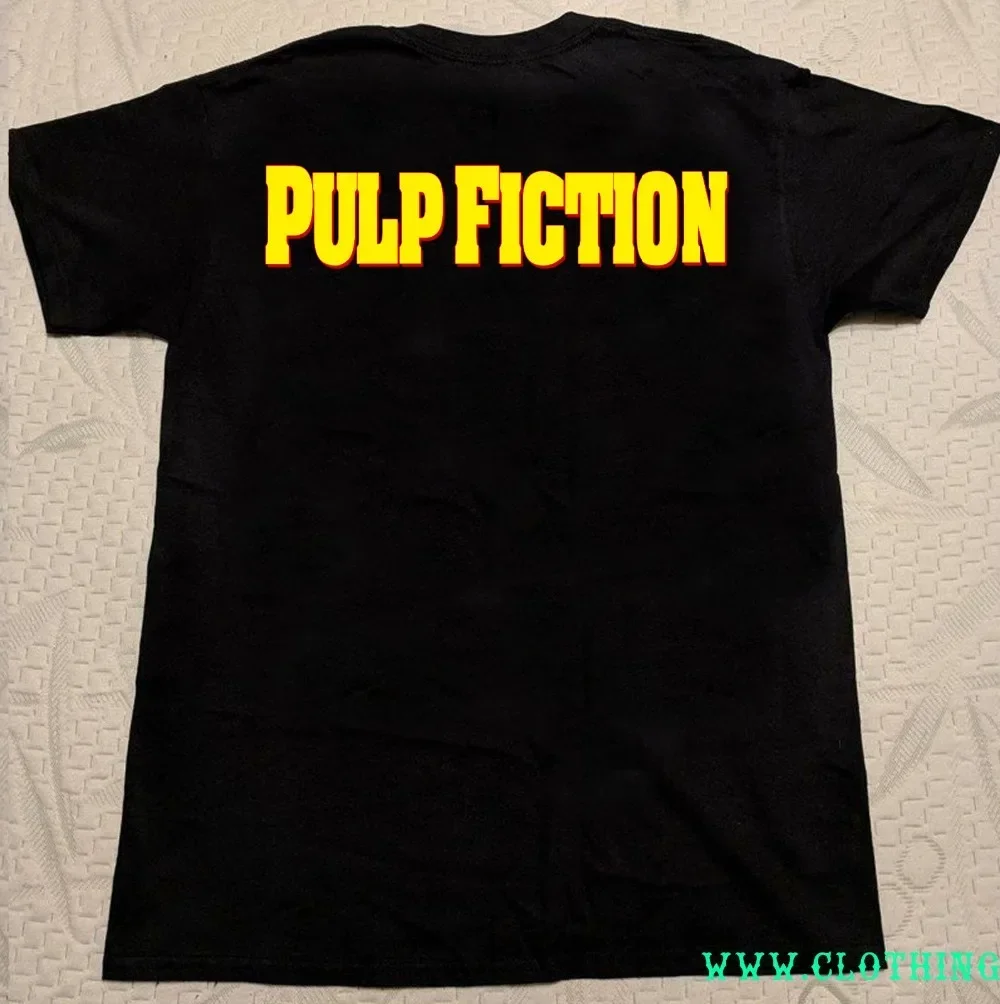 Vintage 1994 Pulp Fiction Shirt Rare Black S-M-L-Xl-Xxl-Xxxl Brand Man T Shirt New Tee Cotton Clothes Printed T Shirts