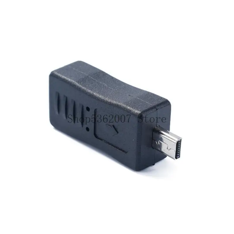 USB 5pin إلى Mini B 8pin Adapter Female to Mini 8pin Male Connection Adapter يدعم نقل الرسوم للكاميرا 40JB
