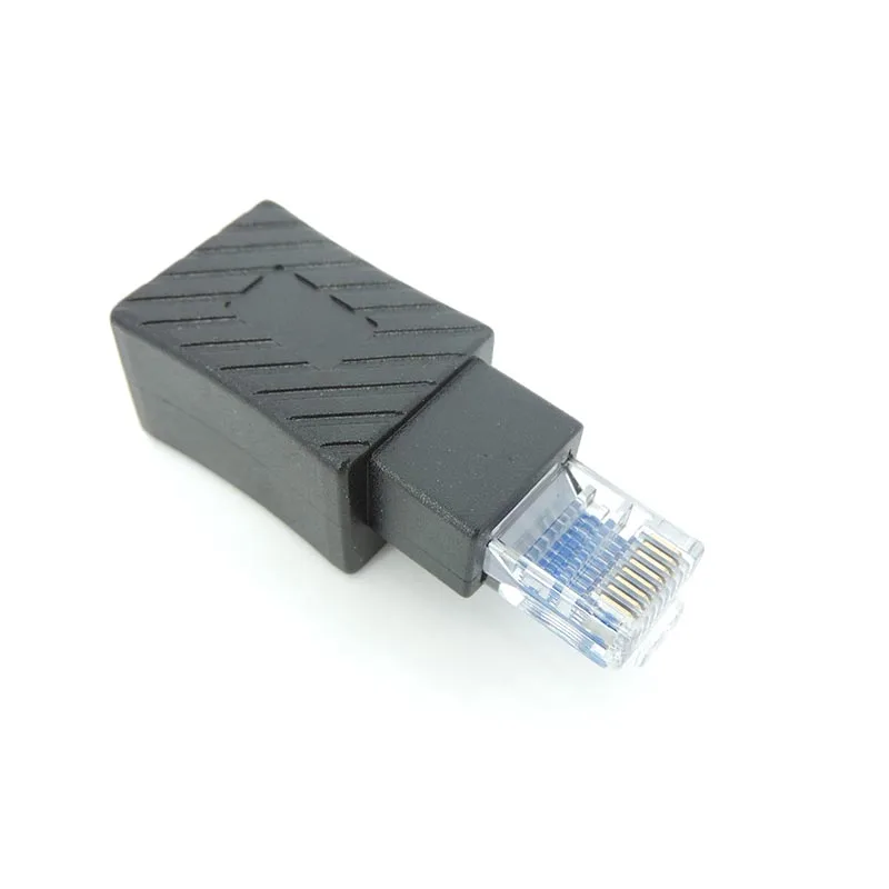 Адаптер-удлинитель RJ45 «штырь-гнездо» Cat5/6 Ethernet LAN