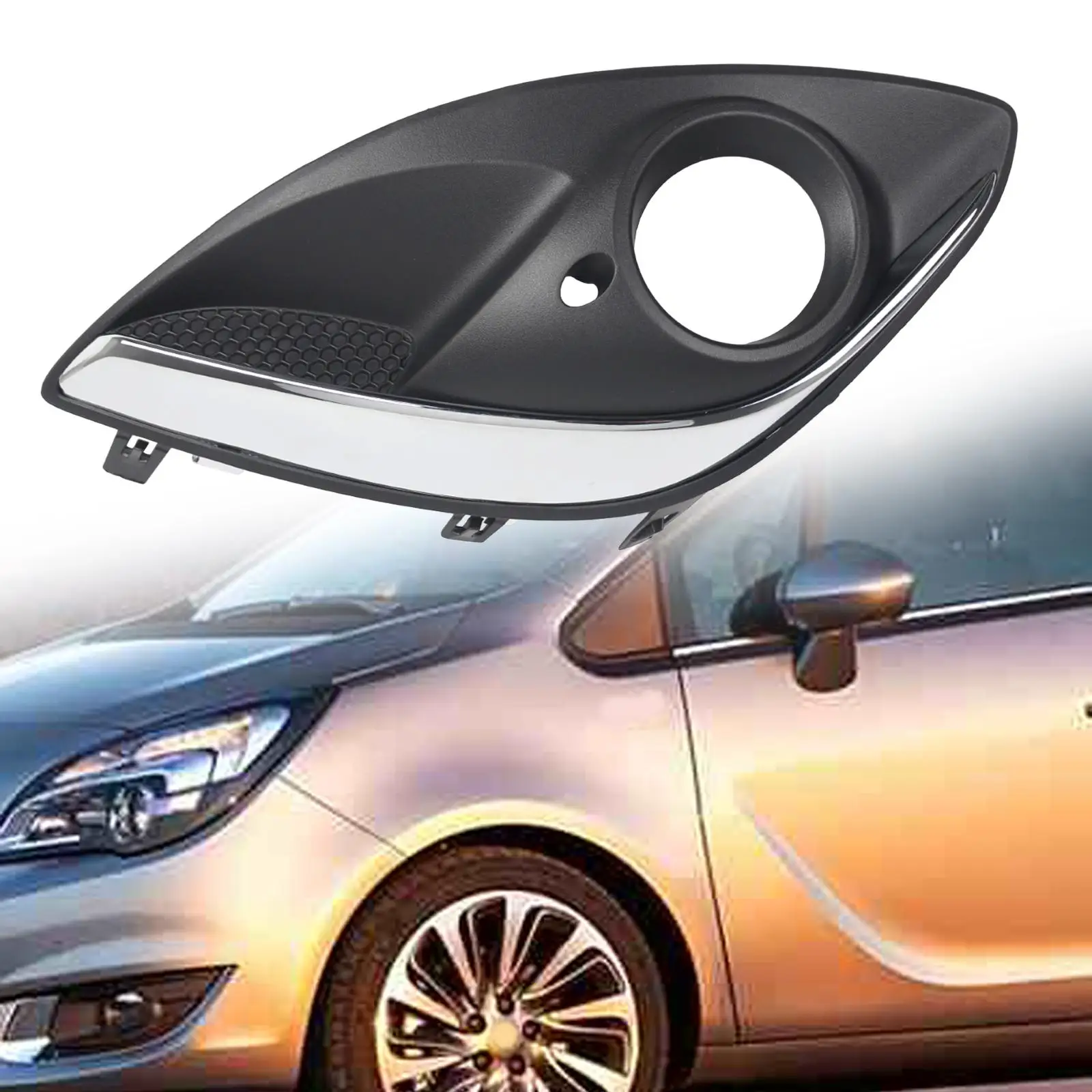 

Высокопроизводительная правая передняя противотуманная фара, сетчатая конструкция для Vauxhall Corsa D 2011 2014, автоаксессуары