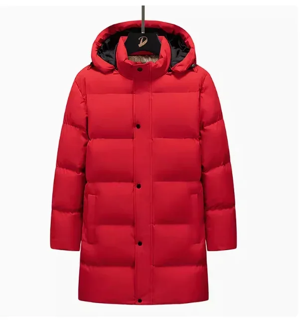 MAIDANGDI 2024 Winter New Graphene Cotton Casual Fashion Trend Loose Large Size Thickened Warmth Medium to Long Down Jacket Top