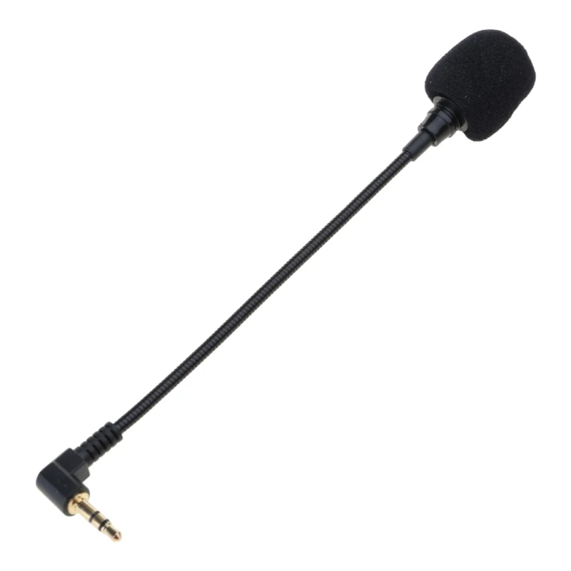 Microphones for Mobile Phone Laptop Tablet Can Twist Rod Microphones for Conference Video with 3.5mm External Microphones