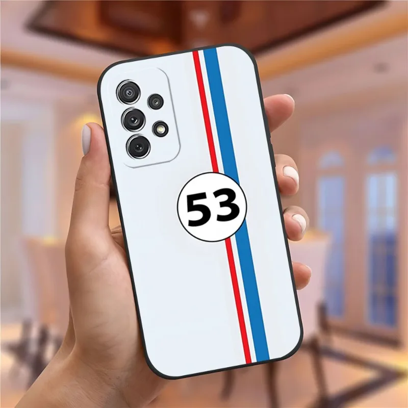 Herbie, Number 53 Phone Case For Samsung Galaxy S23 S22 S10 S20 S30 S21 S8 S9 Pro Plus Ultra Fe Design Back Cover