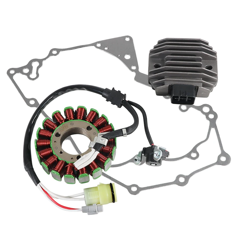 Regler Magneto Stator Spule Dichtung Kit für Yamaha YFZ450R SE YFZ450X Special Edition 18P-81410-00 / 18P-15451-00 /5BN-81960-00 – Detail 4