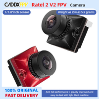 Caddx Ratel 2 V2 FPV Camera Ratel2 2.1mm Lens 1200TVL 16:9/4:3 NTSC/PAL Switchable 19*19mm Micro Lens For FPV Racing Drone