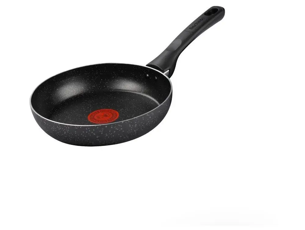 Frigideira Antiaderente Rochedo de Alumínio Stone Pro Preto e Cinza 20cm