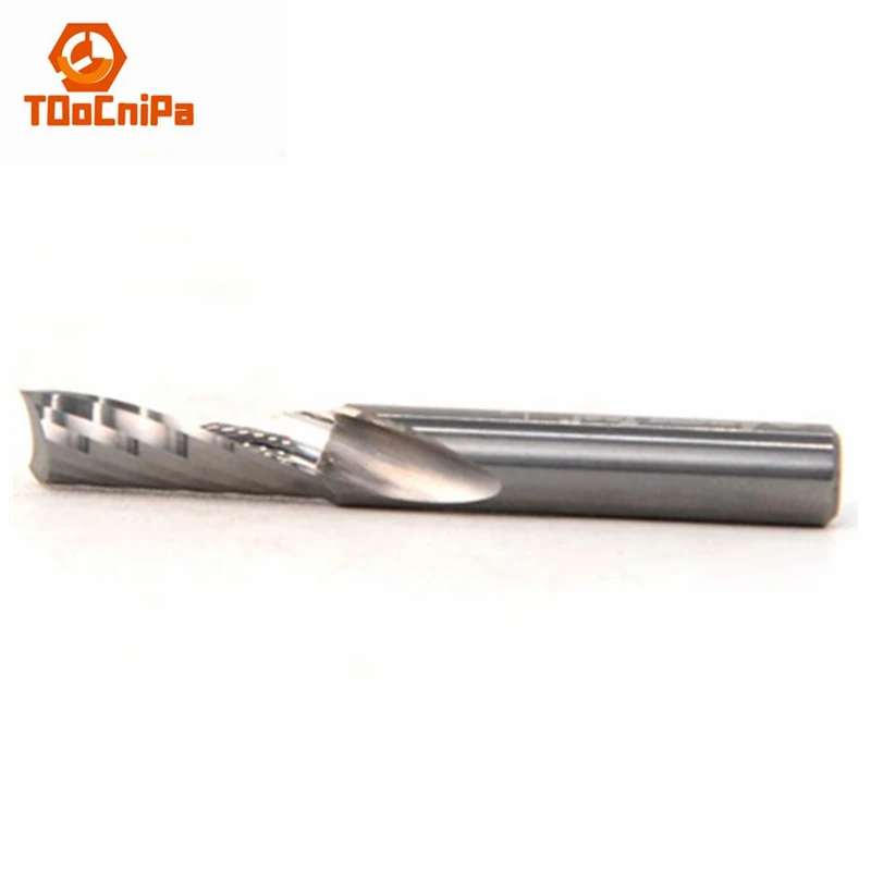 1/4 Handle Tungsten Steel Overall Alloy Milling Cutter Slotted Drilling Process Aluminum Acrylic Drill