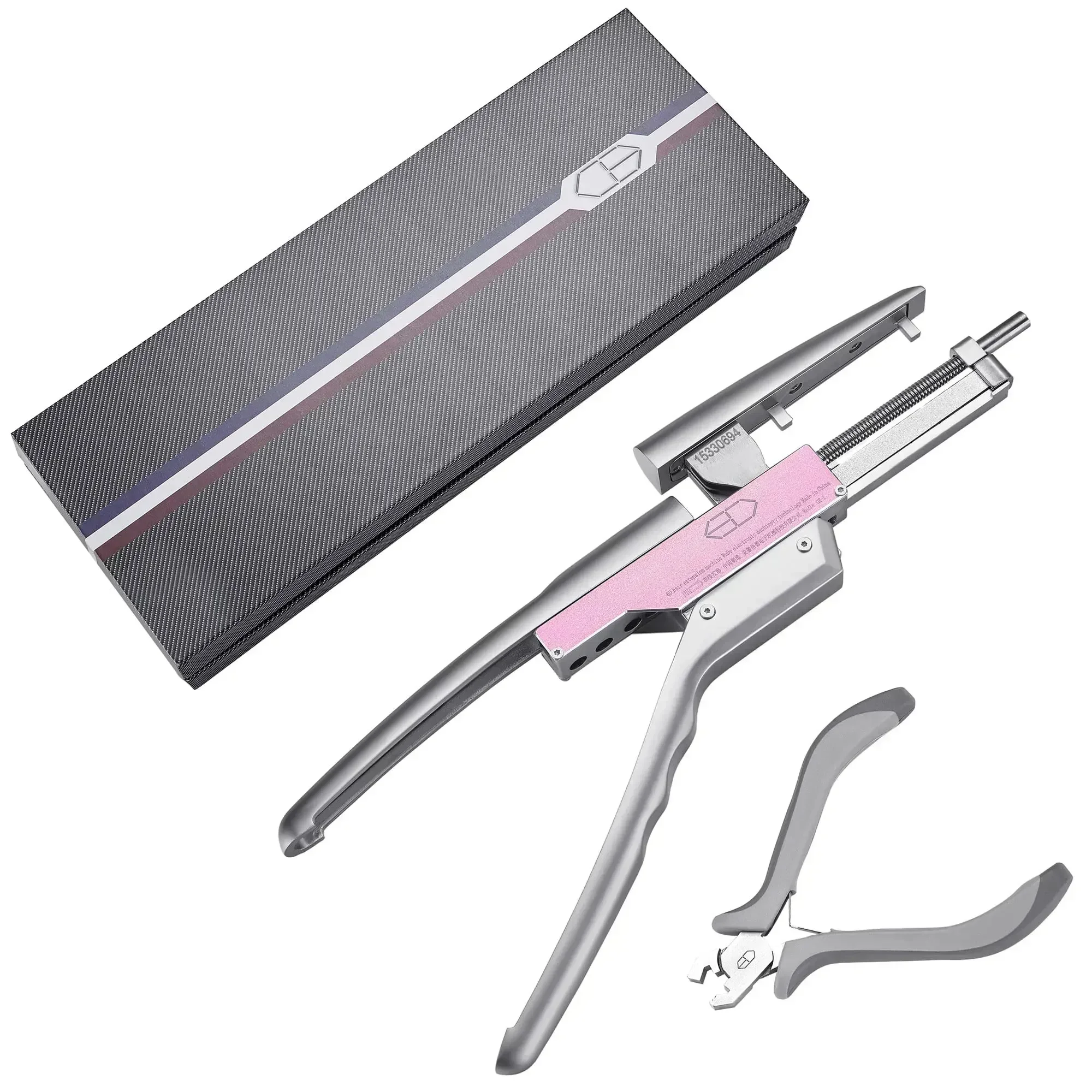 

6D Hair Extensions Machine Second Generations Quick-operateds Non-marking Hair Extension Tool More Faster Five Bunches in a Row