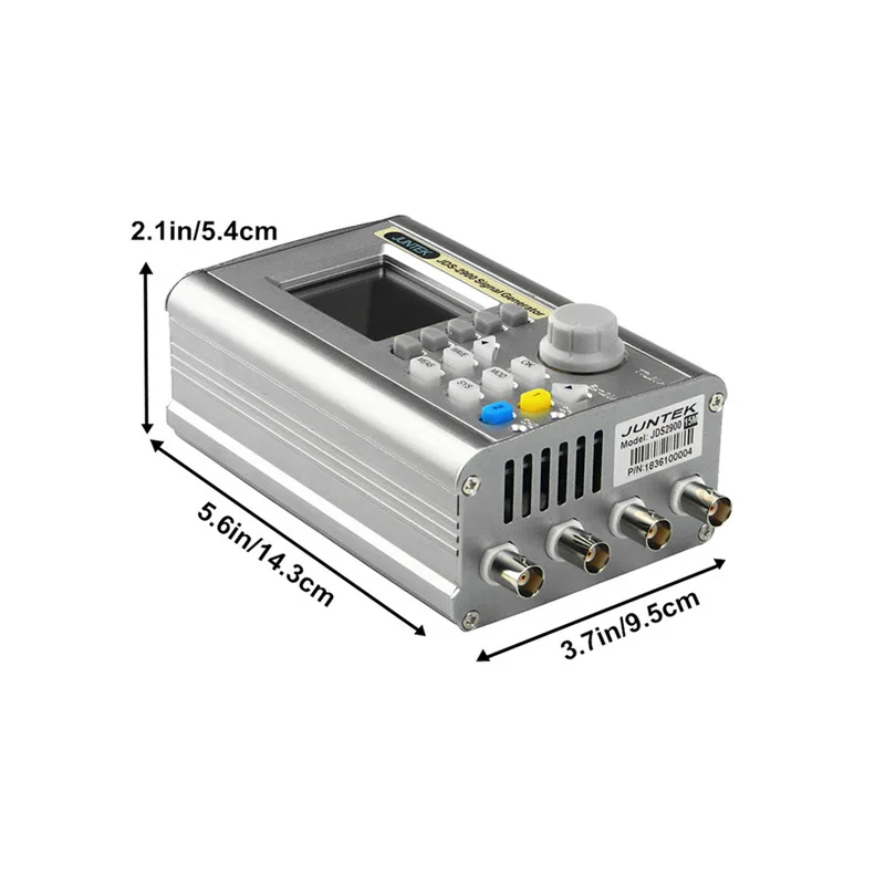 JDS2900 15/30/40/50/60 МГц DDS двухканальный функциональный генератор сигналов генератор произвольной формы источник счетчик частоты
