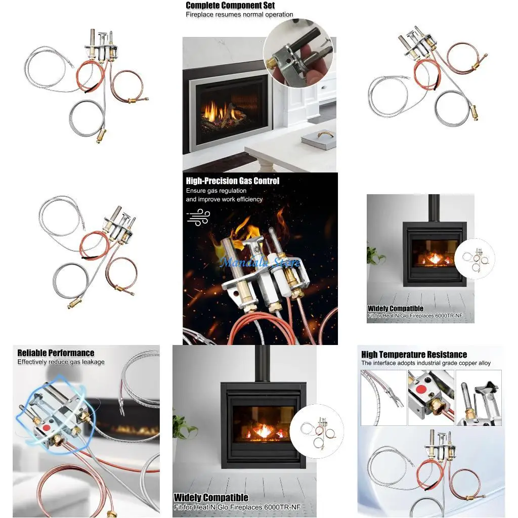 

U2JC Gas Fireplaces Ignition Assembly Completes Set Steel Build for 25122 25730
