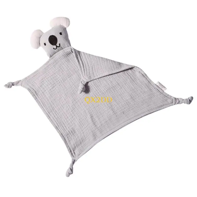 QX2D Soothe Appease Towel Baby Comforters Blanket Cuddle Snuggle Toy Cotton Sleep Toy