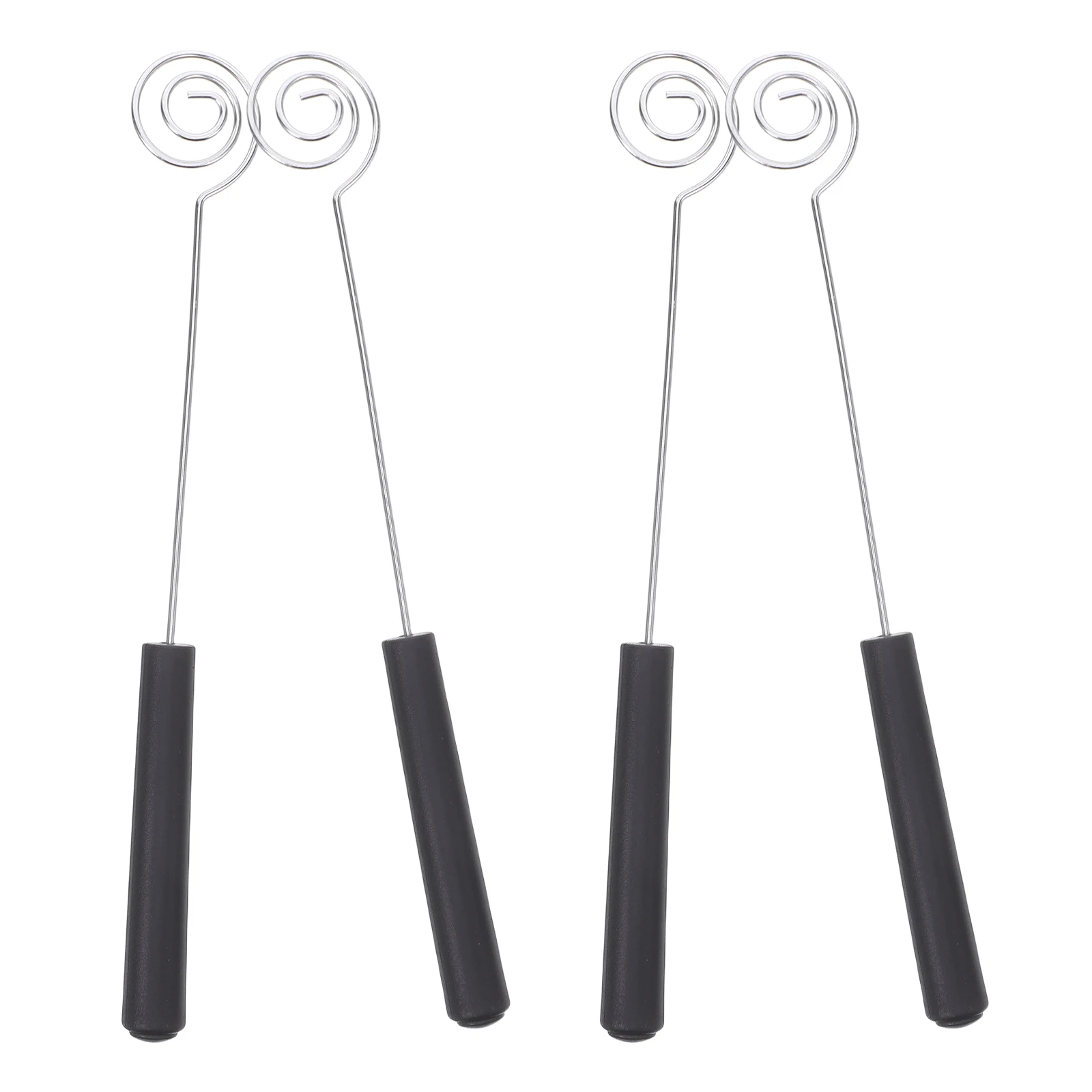 

4pcs Stainless Steel Chocolate Dipping Fork Reusable Candy Making Tool For Dessert Cake Decorating Spiral Dipper Baking Utensils
