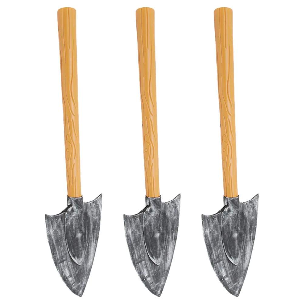 

Набор из 3-х пенопластовых лопат-гномов для Хэллоуина, аксессуары для костюмов, декоративные лопаты для вечеринок, косплея и сценических выступлений