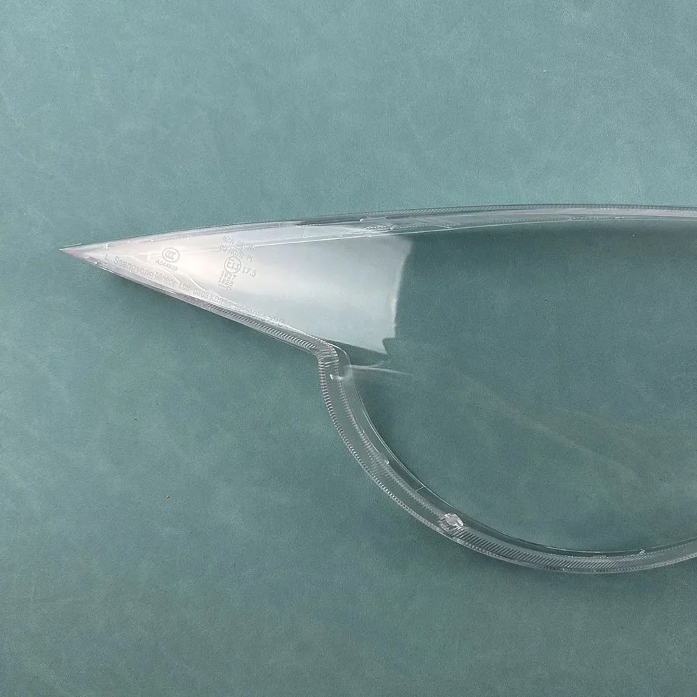 For Ssangyong Actyon 2006-2011 Headlight Cover Transparent Shade Lamp Headlamp Shell Plexiglass Replace Original Lampshade