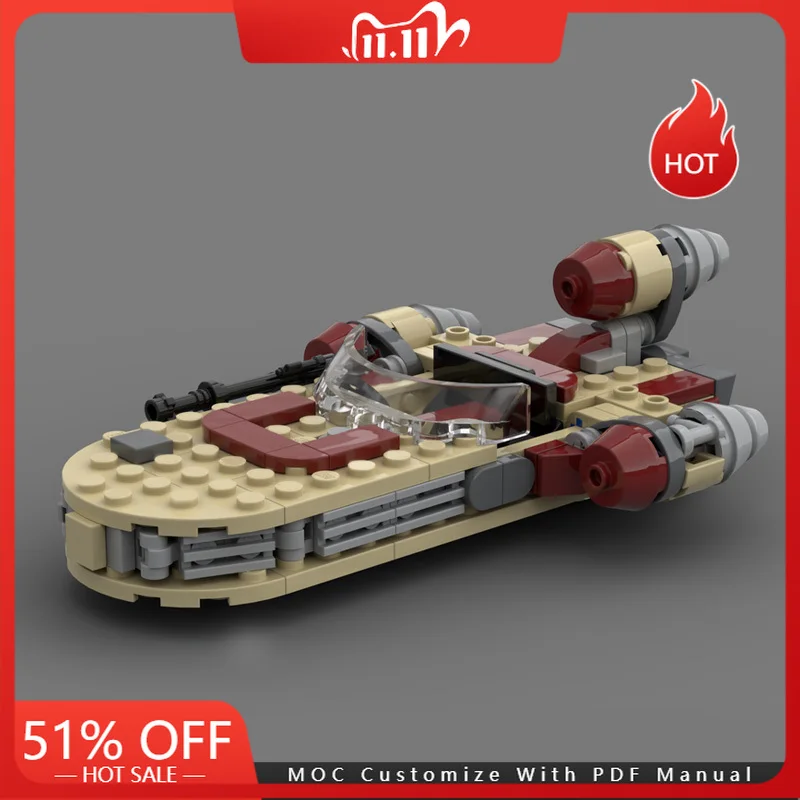 

144 шт. MOC Star Battle мини модель космического корабля строительные блоки кирпичи креативная сборка развивающие игрушки подарки на день рождения и Рождество