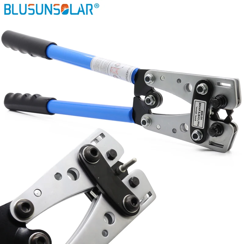 Hand Tools Cable Crimping Pliers 6-50mm2 AWG 8 - 1/0 Suitable For Cable Lug Automobile Copper Ring Terminal Clamper HX-50B