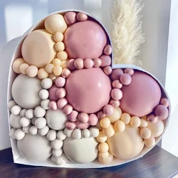 Heart Shape Mosaic Balloon Frame Stand Filling Box Balloon Foam Board for Birthday Wedding Baby Shower Valentines Day Decoration