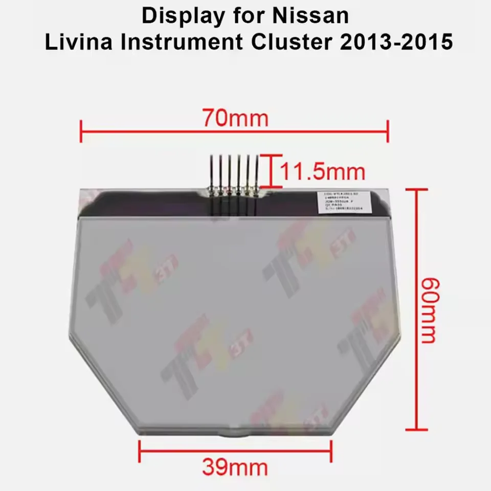 

Замена приборной панели ЖК-дисплея для Nissan Livina Juke Sunny Versa Almera