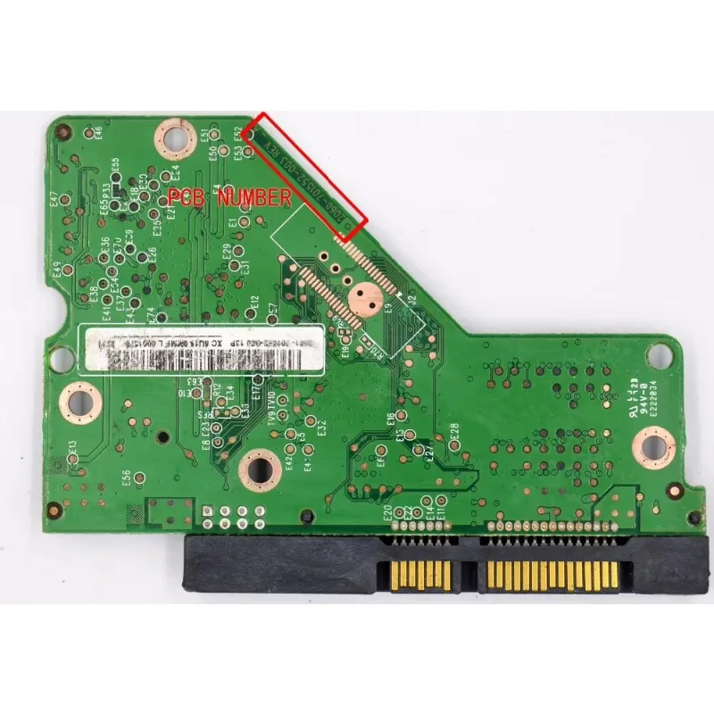 HDD PCB 2060-701552-003 REV A , 2060 701552 003 / 2061-701552-G00