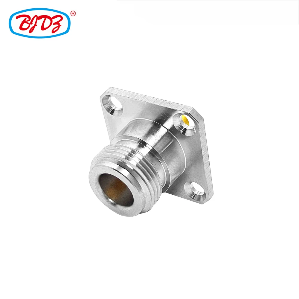 Free Shipping 5PCS N Female Jack Flange Connector for SS402 Coaxial Cable