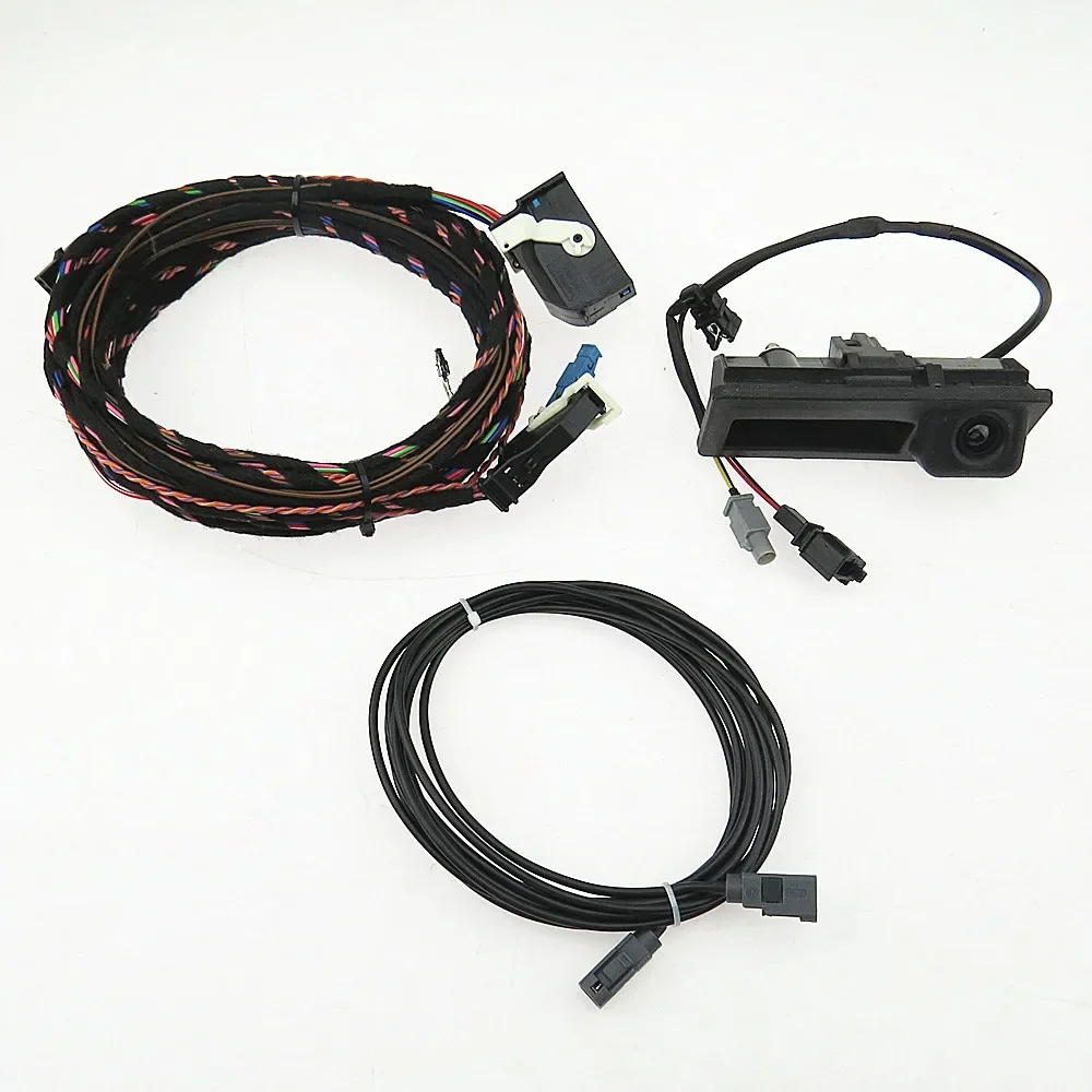 

SCJYRXS RGB Rear Video Camera Cable Plug Harness Pigtail For Audi A4 A6 Q5 A7 RNS510 RCD510 RNS310 5ND827566C