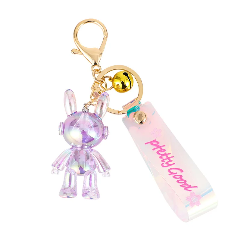 miniso  Keychain pendants, cartoon 3D figurines, couple small gifts, key chains