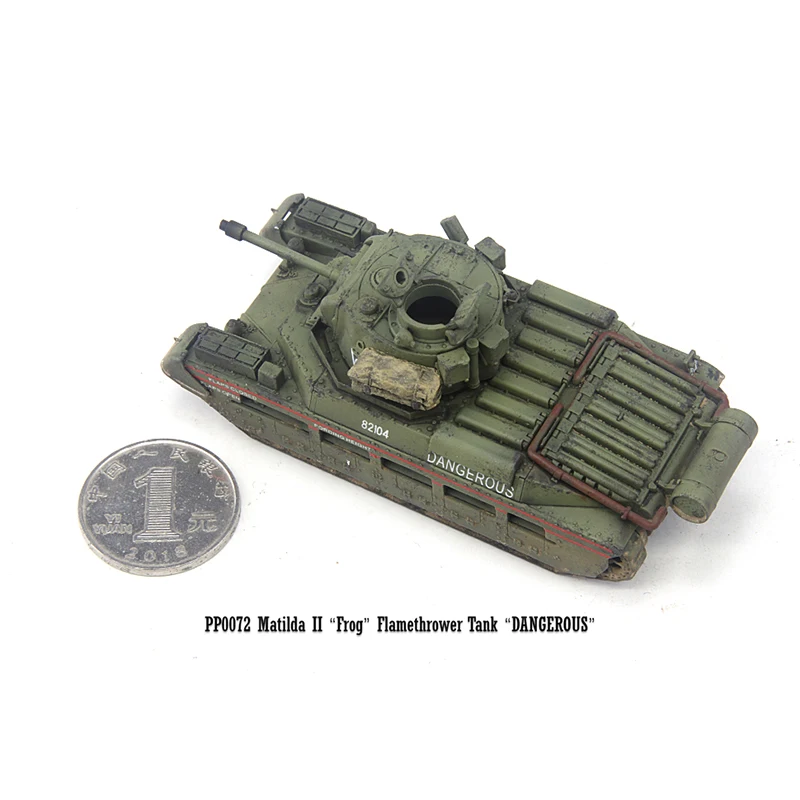 1:72 Schaal Plastic Pp0072 Matilda 2 Australië Tankmodel Gevaarlijk Gemilitariseerd Gevechtsspoor Type Klassiekers Geschenken Statische Weergave