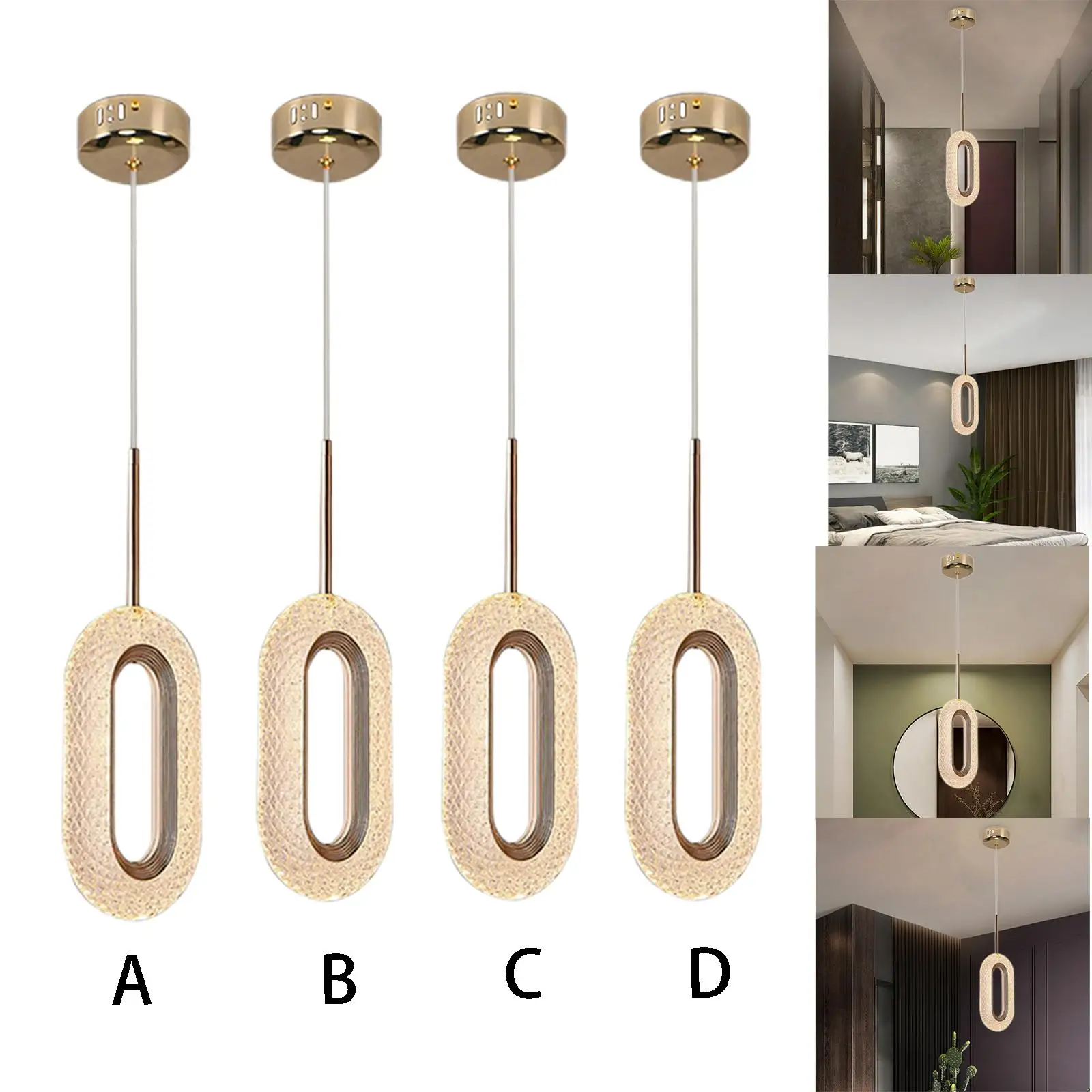 Kitchen Pendant Lamp Chandelier, for Bedroom, Kitchen, Entryway ,Bathroom Modern Style