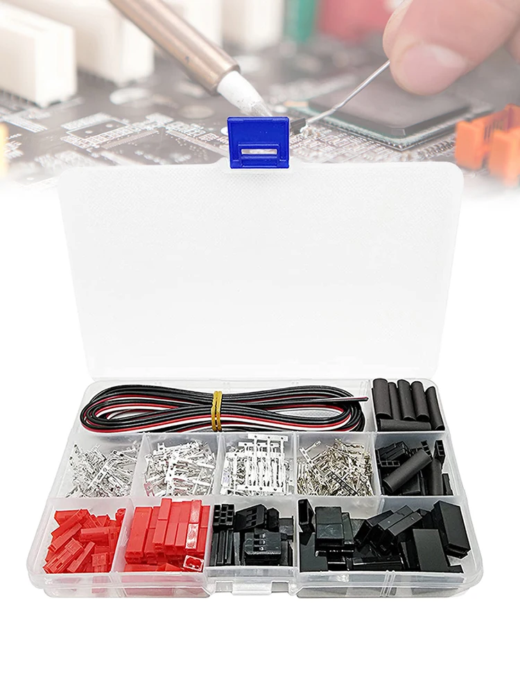 400 قطعة موصل ذكر/أنثى التوصيل 22AWG سلك ل JR JST SYP Futaba لتقوم بها بنفسك سيرفو تمديد كابل ل RC روبوت طائرة سيارة سيرفو