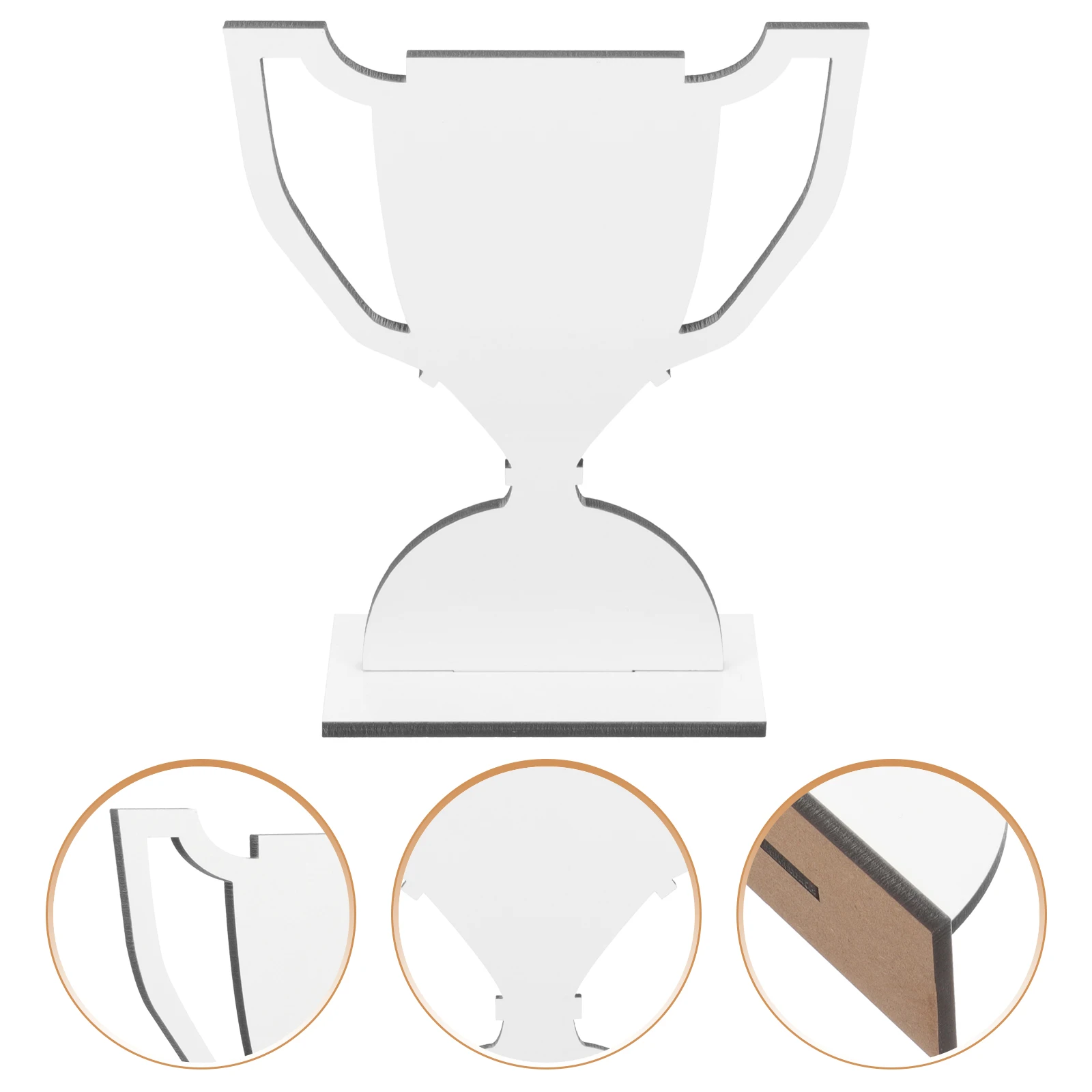 

Creative Heat Transfer Sports Trophy Model Sublimation Blanks Craft Table Centerpiece Decoration Gift