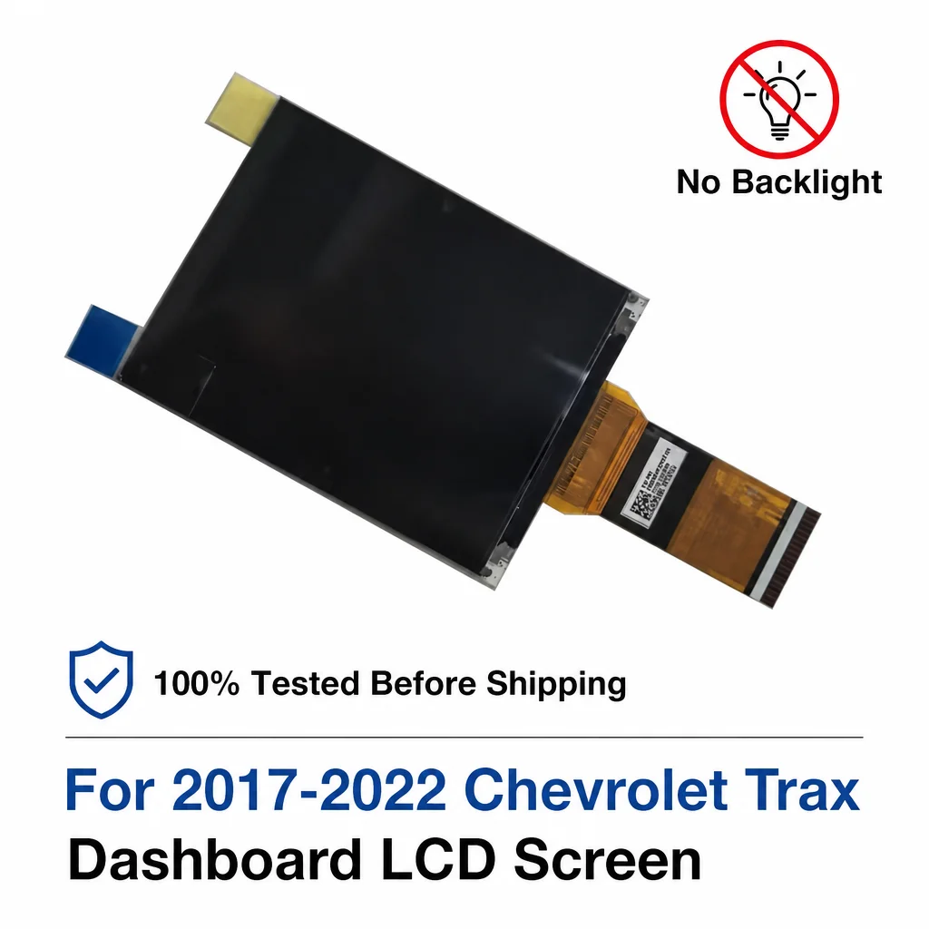 TM035HFZP07-01 TM035HFZP07 Dashboard Instrument Cluster LCD Screen Display for 2017-2022 Chevrolet Chevy Trax No Backlight