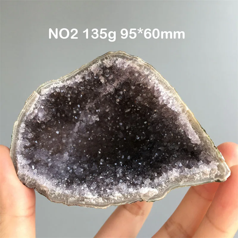 Natural Amethyst Geode Cluster Open Smile Freeform Energy Meditation Reiki Mineral Specimen Wealth Gathering Home Ornaments