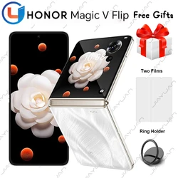 Honor-Teléfono Móvil Inteligente Magic V Flip 5G, Smartphone plegable con pantalla de 6,8 pulgadas y 120Hz, Snapdragon 8 + Gen 1, cámara de 50MP, batería de 4800mAh, Original, nuevo