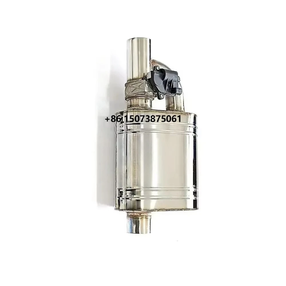 Universal Remote Control Valved Muffler Kit, Active Sound Exhaust System, Easy Installation