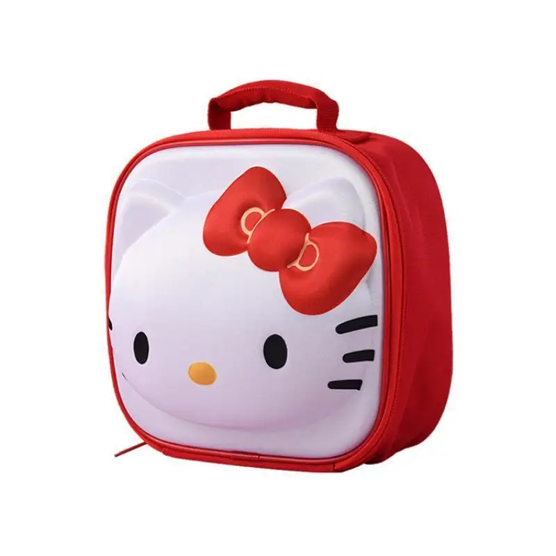 Kawaii Hellokitty Cosmetic Storage Bag Cartoon Eva Kuromi New Sanrios Anime High Capacity Portable Travel Portable Wash Bag