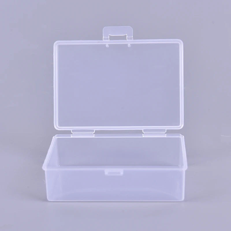 2pcs/set Transparent Plastic Boxes Playing Cards Container Storage Poker Case