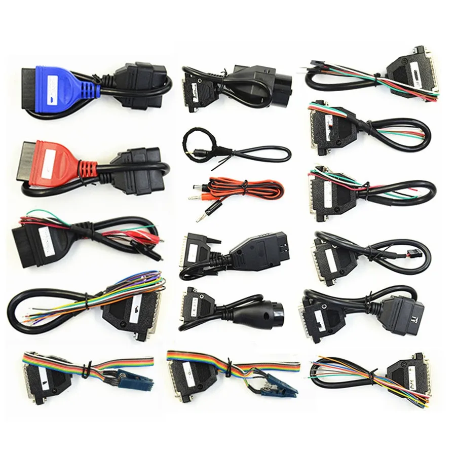 CARPROG V13.77 V8.21 Full Set 21 Adapter Auto ECU Chip TuningTool Reset IMMO Repair Tool With Keygen Online ECU Repair Tool