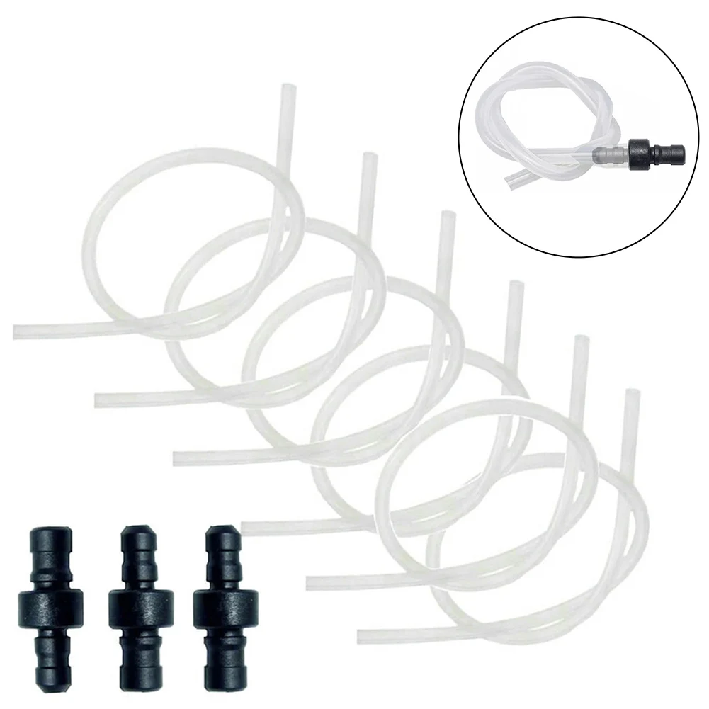 ชุดท่อซิลิโคนสำหรับนม 6 ชิ้นพร้อมจุกเชื่อมต่อที่เข้ากันได้กับรุ่นต่างๆ และหัวฉีดทำฟองนม