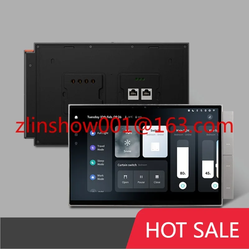 

10,1-дюймовый сенсорный экран, функция «все в одном», панель управления системой умного дома, WIFI, шлюз для умного дома Zigbee