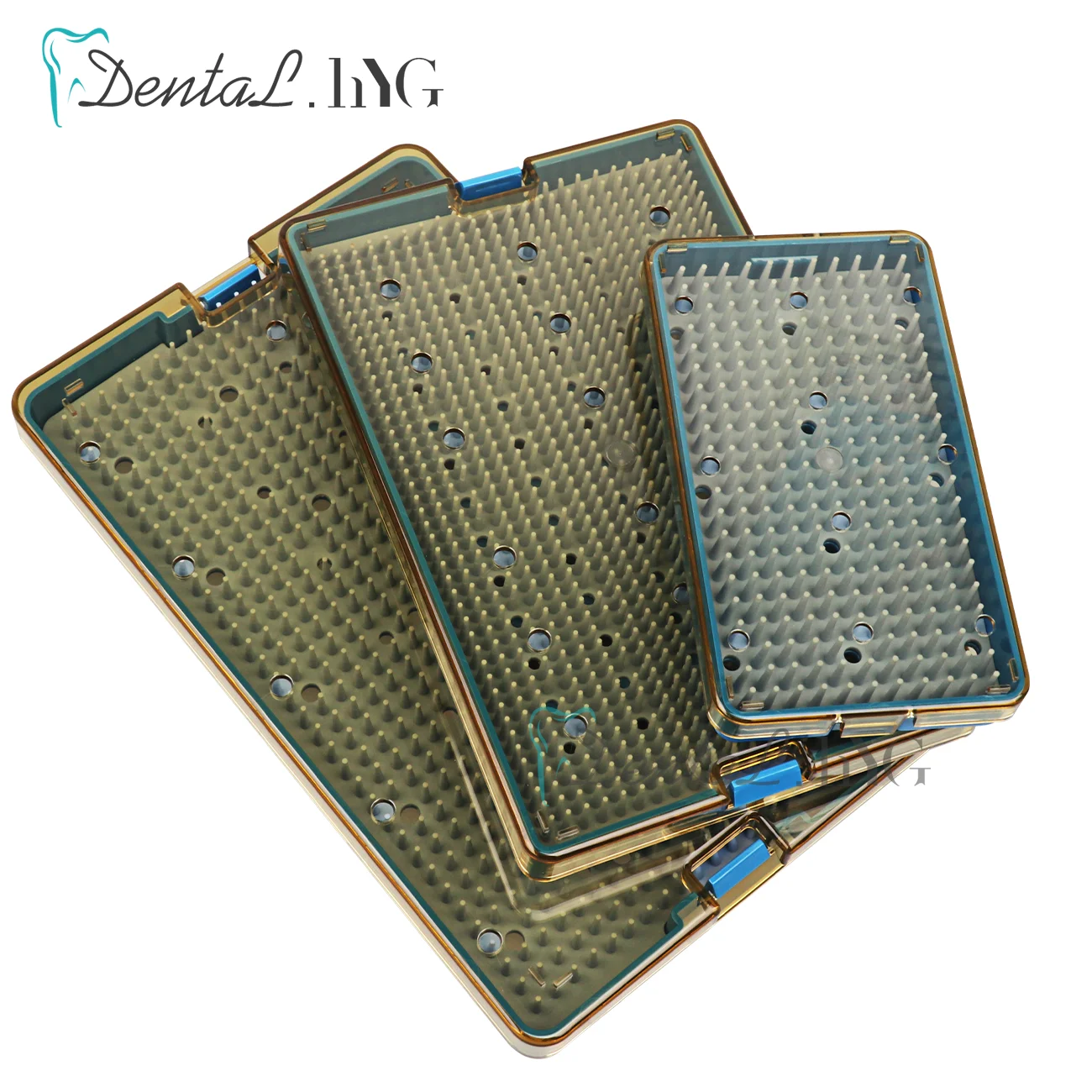 Sterilization Tray Case Box Silicone Sterilization tray Ophthalmic dental Surgical Instruments Disinfection Box