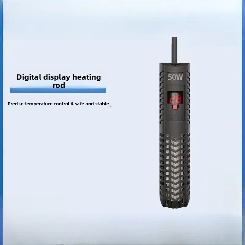 LED Display Aquarium Temperature Controller, Submersible Heater with Overheat Protection for Aquariums